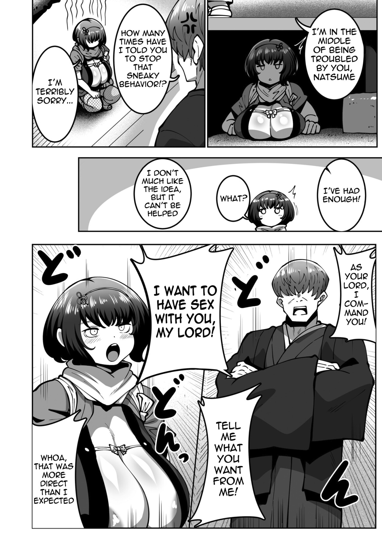 Hentai Manga Comic-The skilled kunoichi Natsume-Read-10